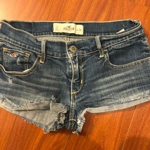 Hollister denim shorts
